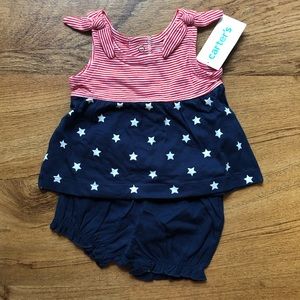 Baby 4th of July Outfit 3M